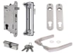 Silver Locinox Sixtyset Complete Insert Lock Set