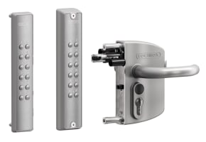 Locinox Volta Surface Mounted Lock With External Battery Powered Keypad