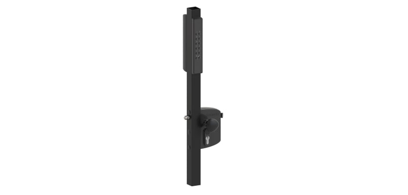 Black Locinox keypad and lock