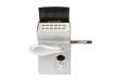 Silver Locinox Valentino Surface Mounted Battery Powered Code Lock