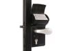 Black Locinox Valentino Surface Mounted Battery Powered Code Lock