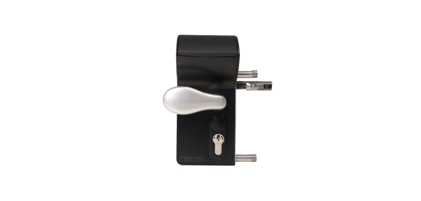 Black Locinox Valentino Surface Mounted Battery Powered Code Lock