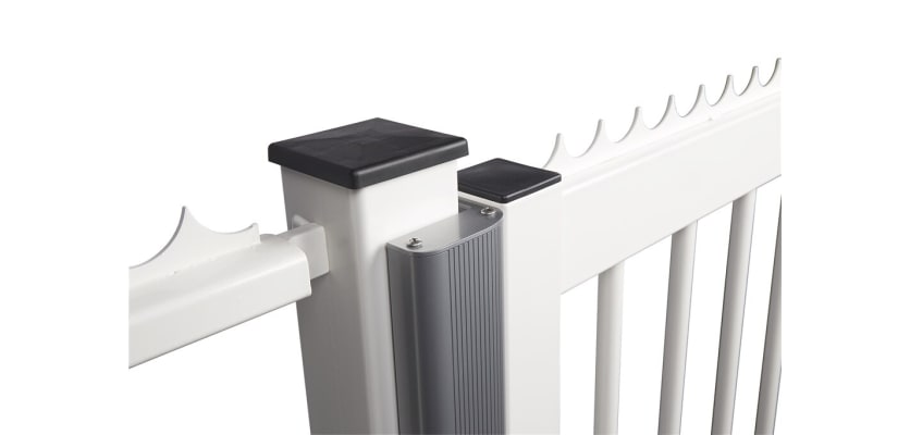 Closeup of the top of Locinox Complete B-MAG Lock