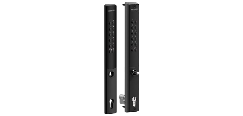Double black finish Locinox Vera Battery Powered Code Lock