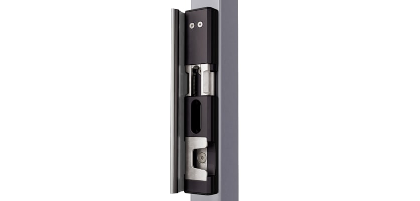 Black finish Locinox Modulec-SH Surface Mounted Electric Security Keep