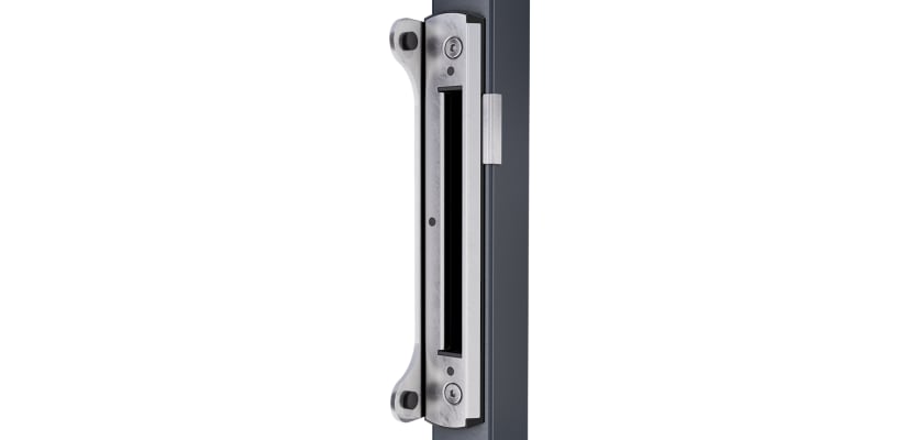 Installed Locinox SFKM Stainless Steel Surface Mounted Keep