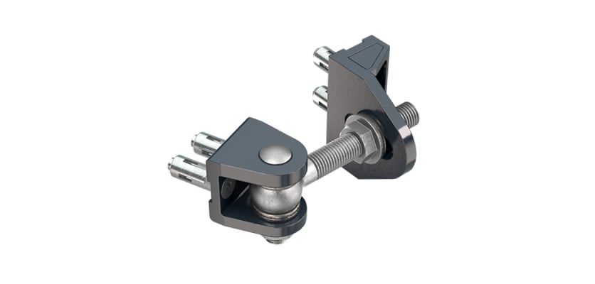 Locinox Bolt On-HD-4D Adjustable Hinge