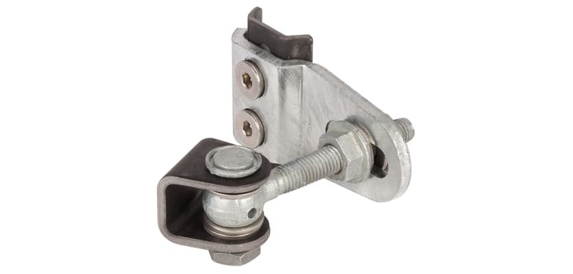 Locinox GBMU4D 180° Weld-On 4D Adjustable Hinge Pair