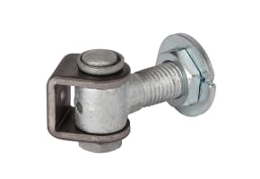 Locinox G90LR Vandal-Proof One-Way 90° Hinge With Adjustable Welding Nut