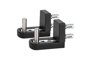 Locinox Nosehinge-A Compact, 2-Way 90° Hinge Pair