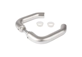 Locinox 3006D-H Aluminium Cylindrical Handle Pair for Insert Locks