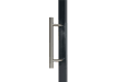 A Locinox BAR-I Stainless Steel Fixed Handle - 60 degree bracket