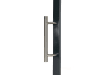 A Locinox BAR-I Stainless Steel Fixed Handle - 90 degree bracket