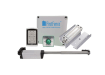 Semi-Auto Pedestrian Gate Kit, showing all the components that come with the kit.