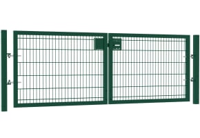 Apollo® 1.2m High x 2.4m Wide 868 Mesh Double Leaf Gate Kit