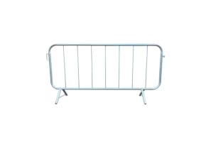 Used Crowd Control Fixed Leg Barrier