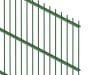 Close up of Green 868 mesh panel