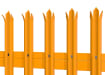 Yellow PaliGuard® pale with triple point head