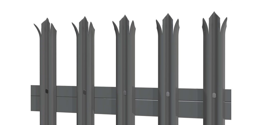 Grey PaliGuard® pale with triple point head