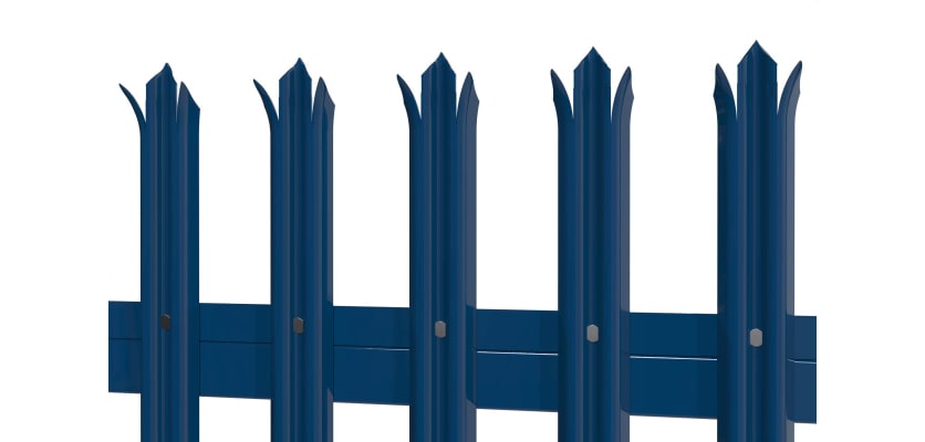 Blue PaliGuard® pale with triple point head