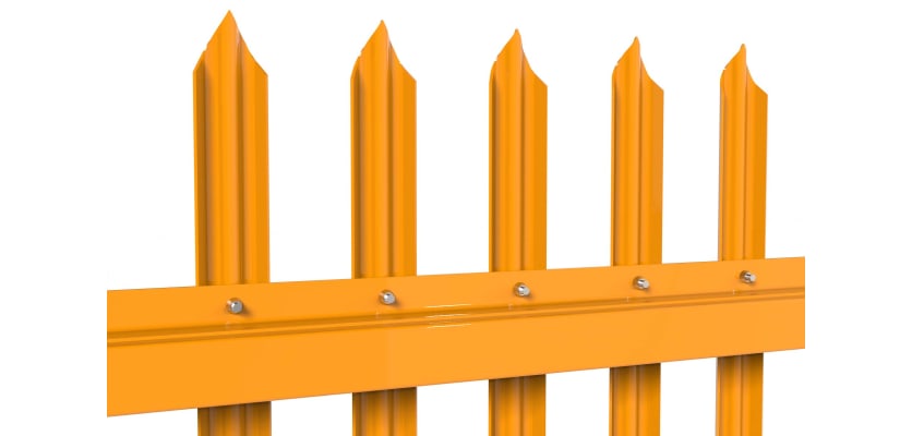 Yellow PaliGuard® pale with single point head