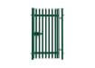 Green PaliGuard® 2.1m x 4.5m Wide Palisade Single Leaf Gate Kit