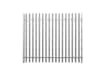 1.8m High PaliGuard Palisade Fencing with Single Pointed W Profile Pales  - Dig In Posts