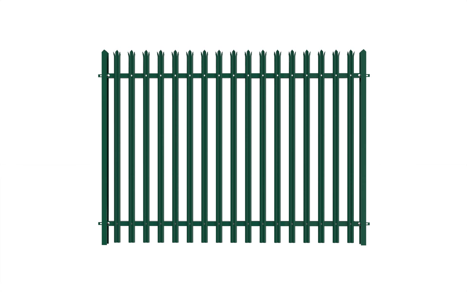PaliGuard® 2.4m High Powder Coated Palisade Fencing Kit | First Fence Ltd
