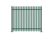 PaliGuard 2.4m Palisade Fence Panel - Triple Pointed D Profile Pales - Bolt Down Posts - Green