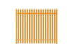 PaliGuard 3.0m High Powder Coated Palisade Fence Kit - Triple Point W Pales - Dig In Posts - Yellow