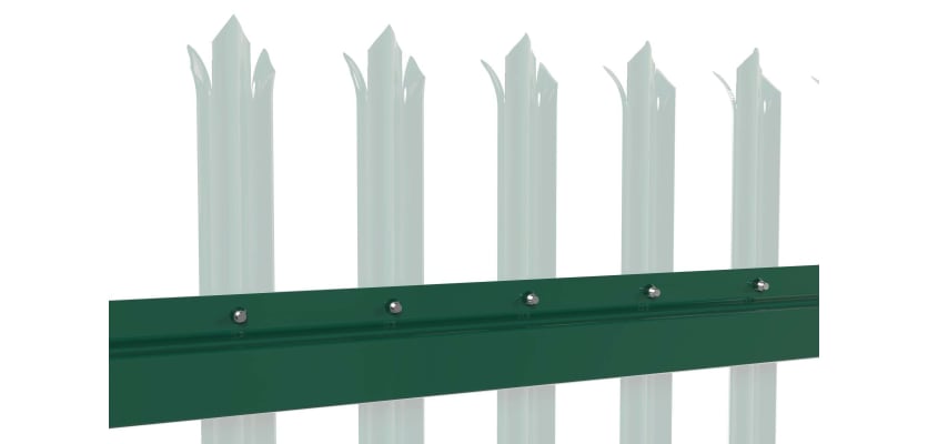 Palisade Railing PaliGuard® Palisade Rail 50mm x 50mm | First Fence Ltd