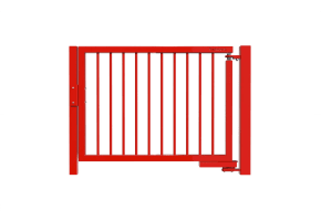 PlaySecure® 1.0m x 1.2m Wide Single RoSPA Compliant Gate Kit with Hydraulic Closer