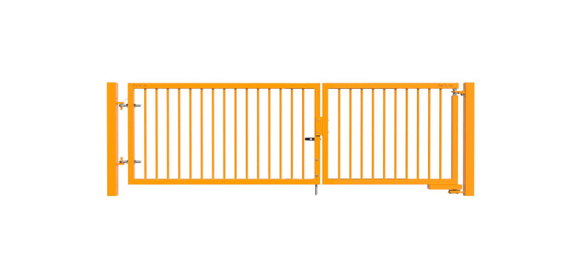 Yellow PlaySecure wide gate