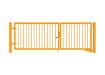 Yellow PlaySecure wide gate