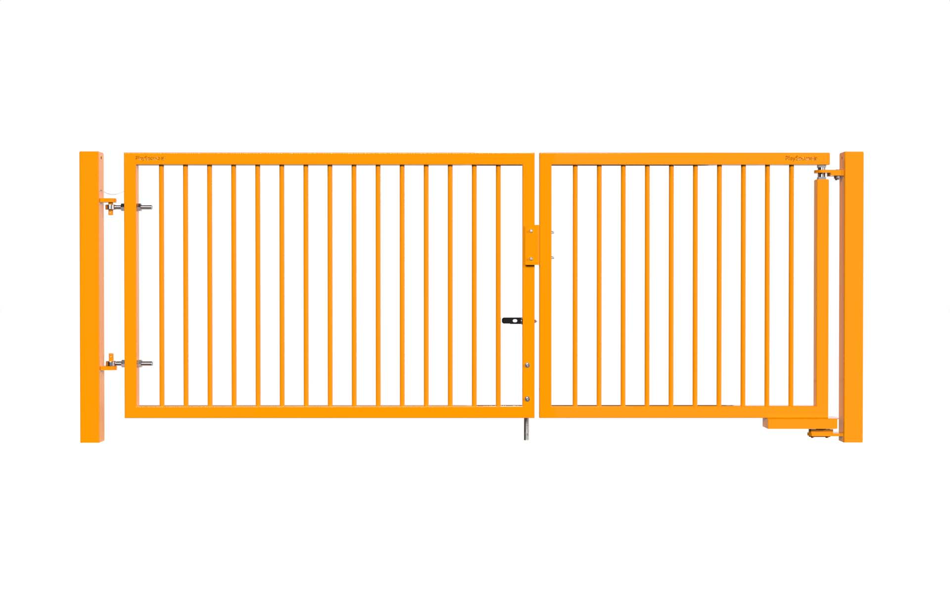 Pwd Double Railing PlaySecure® 1.2m x 2.9m Machine Access Double Railing Gate | First ...