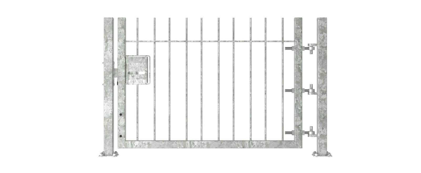 Vista Railing Gate Locks 0.9m FlexiRail® Vertical Bar Railing Gate Kit | First Fence Ltd