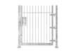 Galvanised 0.9m High Single Leaf FlexiRail® Vertical Bar Railing Gate Kit
