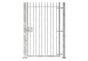 2.0m High Single Leaf FlexiRail® Vertical Bar Railing Gate Kit