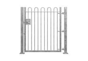 1.5m High Single Leaf FlexiRail® Bow Top Railing Gate Kit
