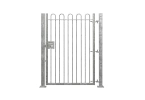 1.8m High Single Leaf FlexiRail® Bow Top Railing Gate Kit
