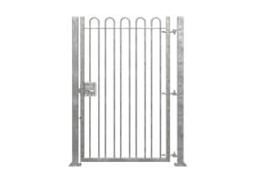 2.0m High Single Leaf FlexiRail® Bow Top Railing Gate Kit