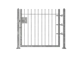1.2m High Single Leaf FlexiRail® Ball Top Railing Gate Kit
