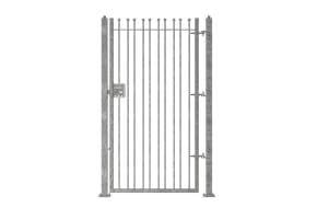 2.4m High Single Leaf FlexiRail® Ball Top Railing Gate Kit