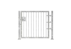 1.2m High Single Leaf FlexiRail® Flat Top Railing Gate Kit