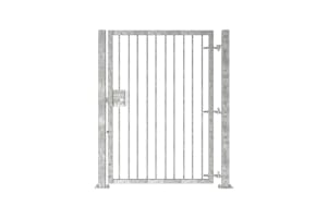 1.8m High Single Leaf FlexiRail® Flat Top Railing Gate Kit