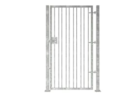 2.4m High Single Leaf FlexiRail® Flat Top Railing Gate Kit