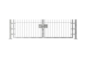 1.0m High Double Leaf FlexiRail® Vertical Bar Railing Gate Kit