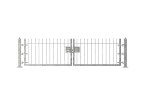 0.9m High Double Leaf FlexiRail® Ball Top Railing Gate Kit