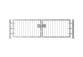1.0m High Double Leaf FlexiRail® Flat Top Railing Gate Kit