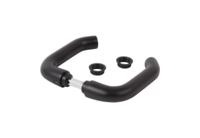 Locinox 3006B-H Black Anodised Aluminium Handle Pair For Insert Locks